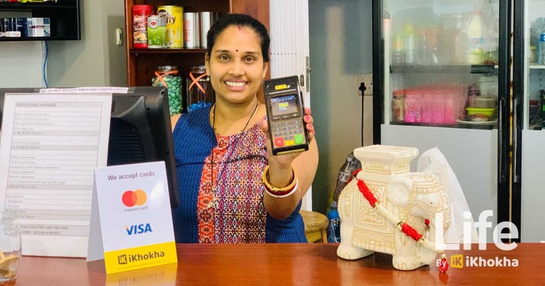 Gateway curries with iK card machine