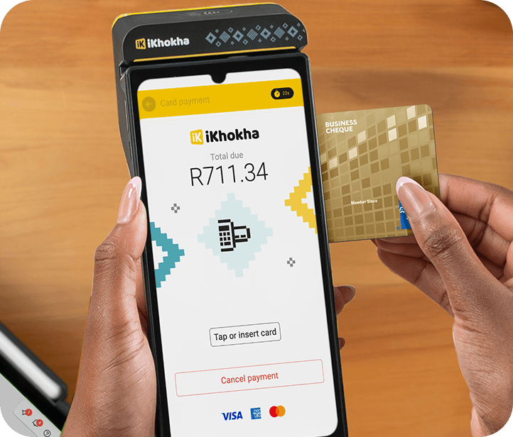 Card payment on iK Flyer device