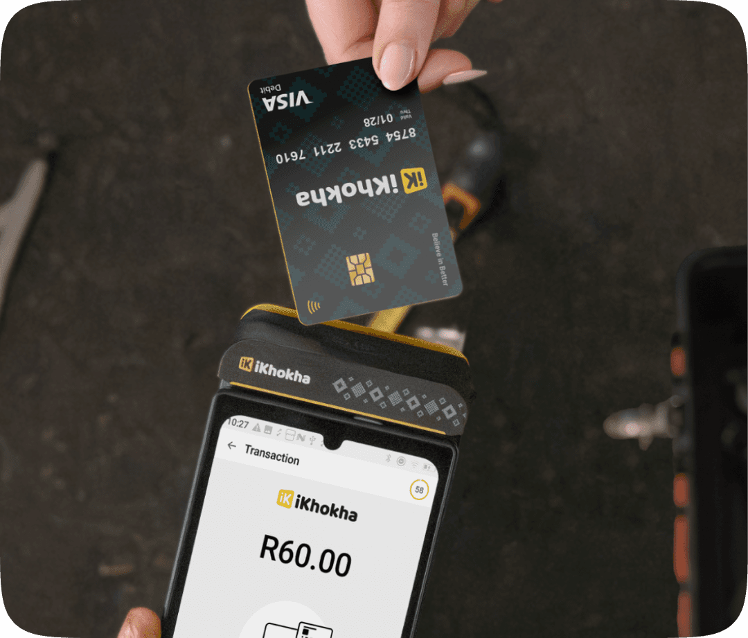 Card payment on iK Flyer device