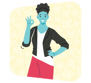 Illustration of woman